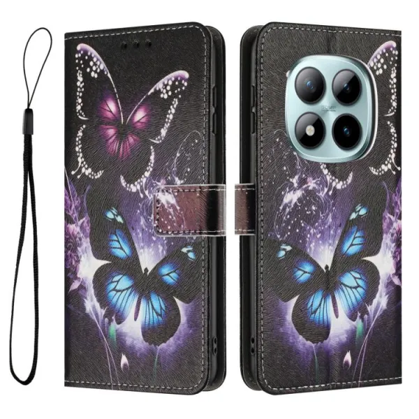 ART Peňaženkový obal pre Xiaomi Redmi Note 15 Pro+ 5G / POCO M8 Pro 5G BUTTERFLIES
