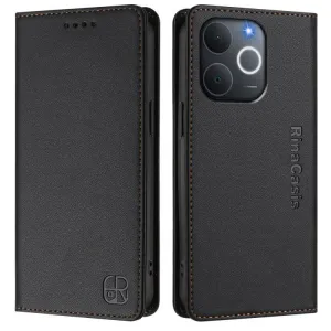 RINA Zaklápacie puzdro pre Realme Note 70T čierne