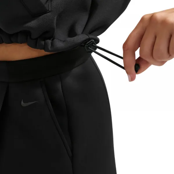 Nike Sportswear Pregame Oversized Fleece Track Jacket Wmns "Black" (IF0653-010)
