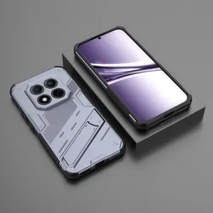 BIB Ochranný obal so stojanom pre Xiaomi Redmi Note 15 Pro 5G šedý
