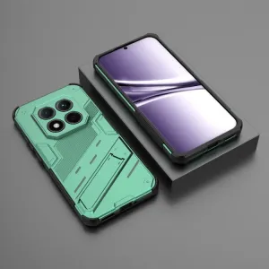 BIB Ochranný obal so stojanom pre Xiaomi Redmi Note 15 Pro 5G zelený