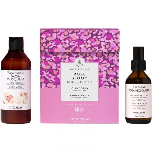 Phytorelax Laboratories Soft Rituals Rose Bloom darčeková sada na telo