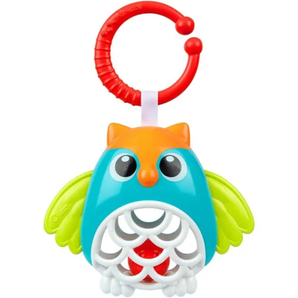 CHICCO Hračka na C krúžku Sova 3m+