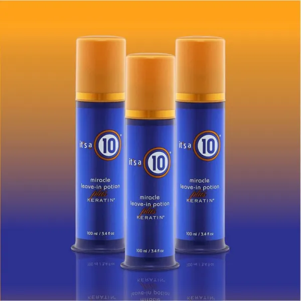 it's a 10 Plus Keratin Miracle Leave-in Potion bezoplachový balzam na lesk a hebkosť vlasov 88.7 ml