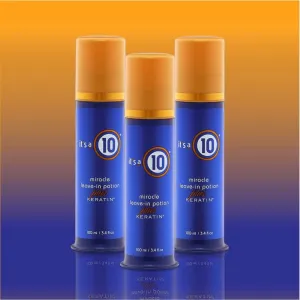 it's a 10 Plus Keratin Miracle Leave-in Potion bezoplachový balzam na lesk a hebkosť vlasov 88.7 ml