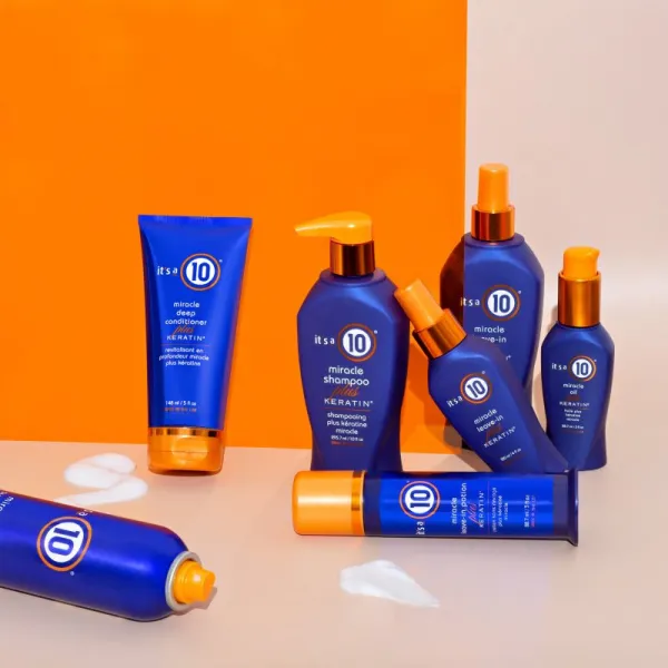 it's a 10 Plus Keratin Miracle Leave-in bezoplachový kondicionér pre poškodené a farbené vlasy 295.7 ml