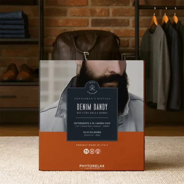 Phytorelax Laboratories Men's Grooming Denim Dandy darčeková sada na bradu