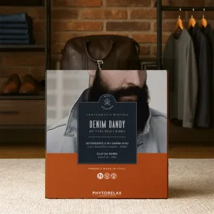 Phytorelax Laboratories Men's Grooming Denim Dandy darčeková sada na bradu
