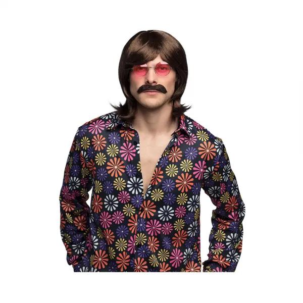 Okuliare Hippie ružové