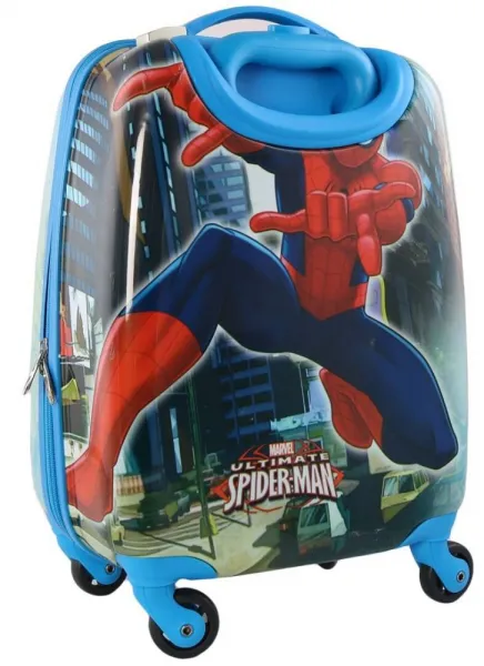 DetskýcestovnýkuforSpidermanmodrejfarby31l