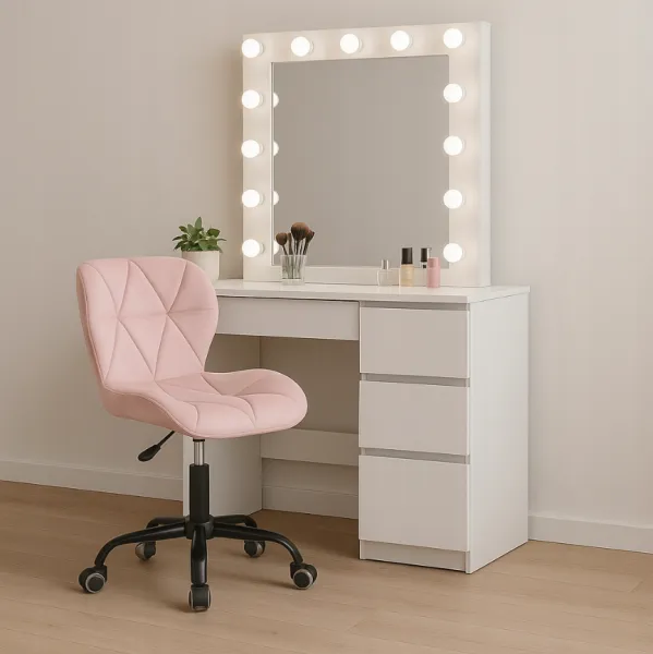 Ergonomickákancelárskaotočnástolička–zamatčierna