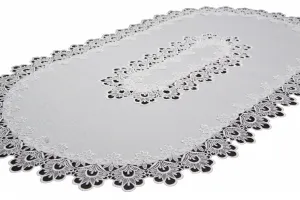 DomTextilu OválnybielyobruszdobenýkrajkouŠírka:40cm|Dĺžka:85cm 49780_104380