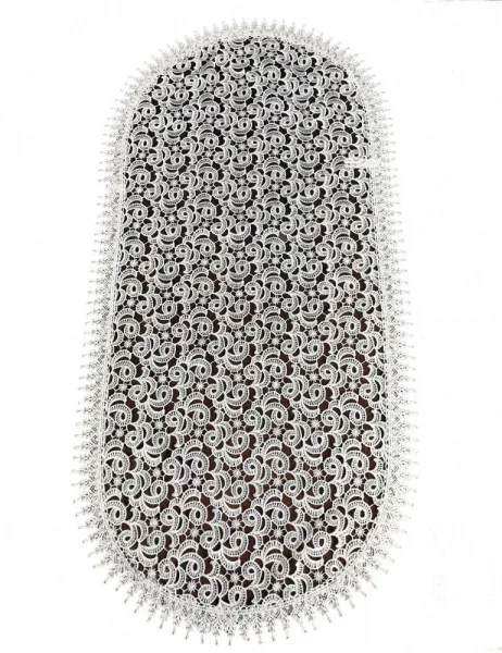 DomTextilu UniverzálnybielykrajkovýobrusŠírka:80cm|Dĺžka:140cm 49789_104429 biela
