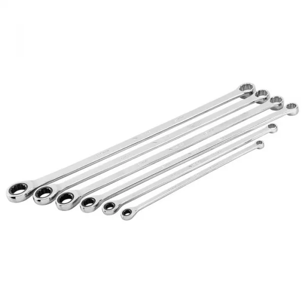 Račňovýočkovýkľúč,dlhý,sada6,8-19mm,mäkképuzdro09-370NEO