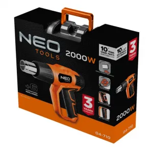 Teplovzdušnápištoľsvýkonom2000W,04-710NEO
