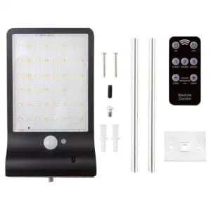 Solárnapouličnálampa+diaľkovéovládanieSMDLED450lm99-090NEO