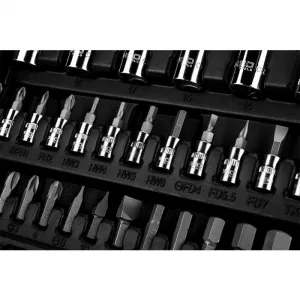 Nástrčkovékľúče1/4,1/2,sada110ks,CrV10-066NEO