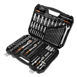 Nástrčnékľúče1/2",3/8",1/4",sada219ks,CrV10-076NEO
