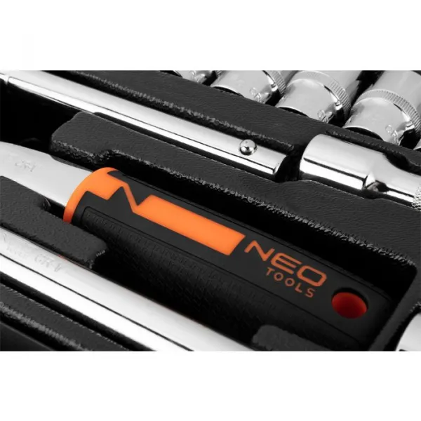 Nástrčnékľúče1/2,sada25ks,CrV10-036NEO