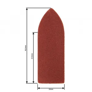 Brúsnypapiernasuchýzipsdelta32x92mm,K60,K100,K180,sada15ks54H008GRAPHITE