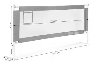Ochrannázábrananaposteľ–dostupnávrôznychveľkostiachŠírka:150cm|Výška:61cm