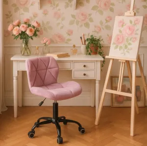 Ergonomickákancelárskaotočnástolička–zamatčierna