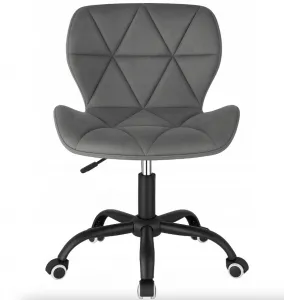 Ergonomickákancelárskaotočnástolička–zamatčierna