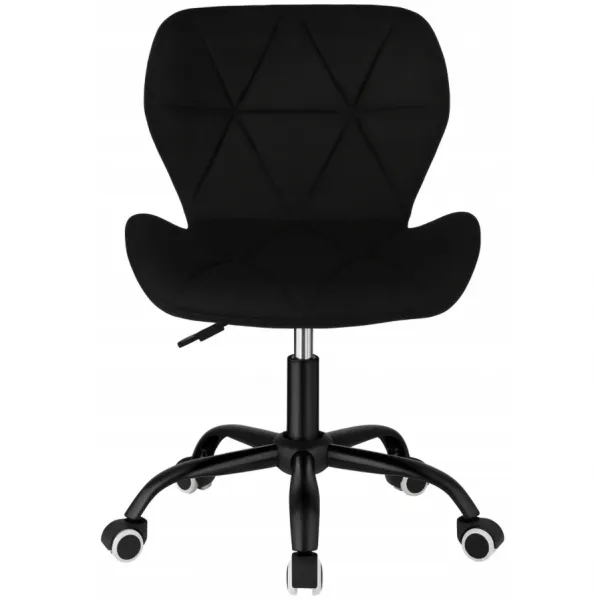 Ergonomickákancelárskaotočnástolička–zamatčierna