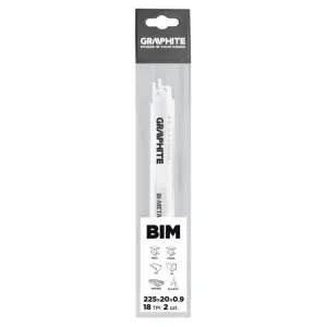 Bajonetovépílovélisty225x20x0,9mm,18TPI,sada2ks57H953GRAPHITE