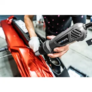 Teplovzdušnápištoľsvýkonom2000W,rovnárukoväť59G523GRAPHITE