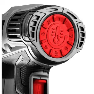 Teplovzdušnápištoľsvýkonom2000W,59G526GRAPHITE