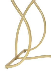 Mauro Ferretti Konzolový stolek Sunshine 130 cm zlatý/černý