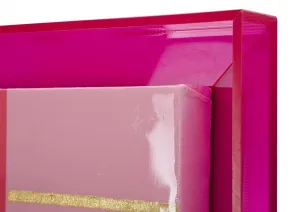 Mauro Ferretti Obraz Lacquered 60x80 cm ružový