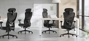 SONGMICS Kancelárska stolička Vivaro čierna