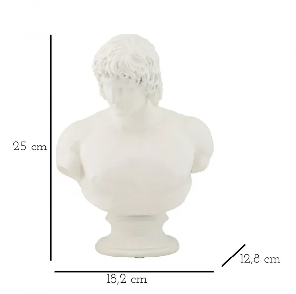 Mauro Ferretti Socha Centurion 25 cm bílá