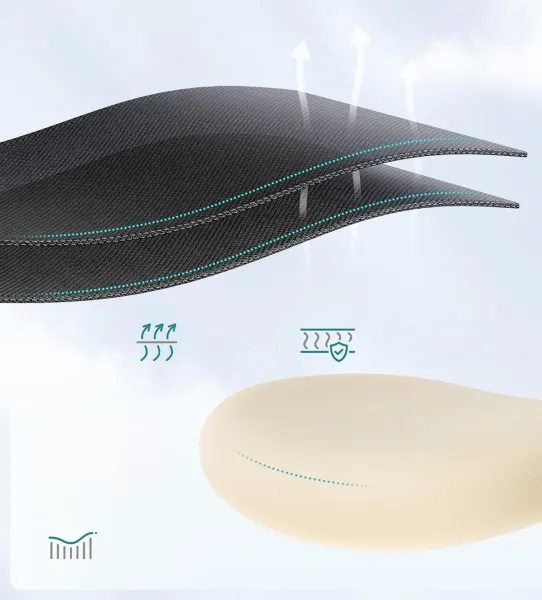 SONGMICS Kancelárska stolička Vivaro čierna