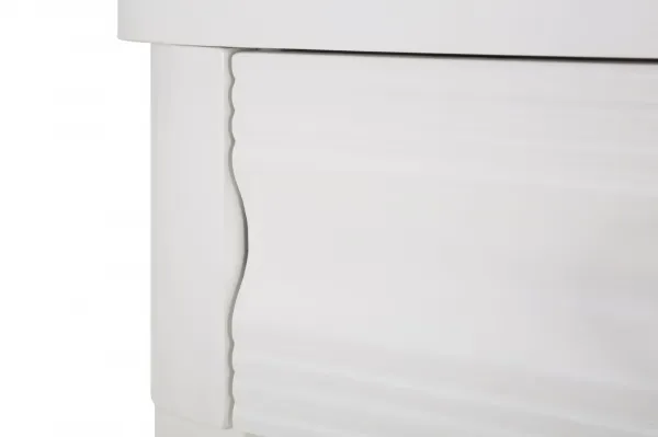 Mauro Ferretti Konzolový stolek Shine 110 cm bílý
