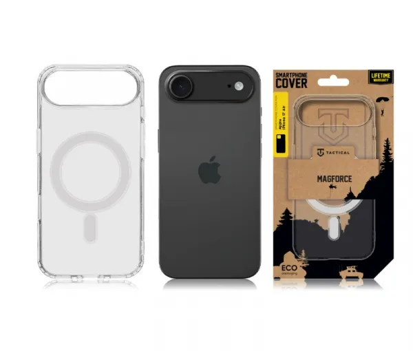 Tactical MagForce kryt pre Apple iPhone Air, Tactical, Transparentný