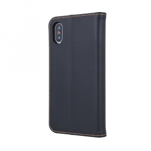 OEM Kožené puzdro pre Apple iPhone 17 Pro, Čierne