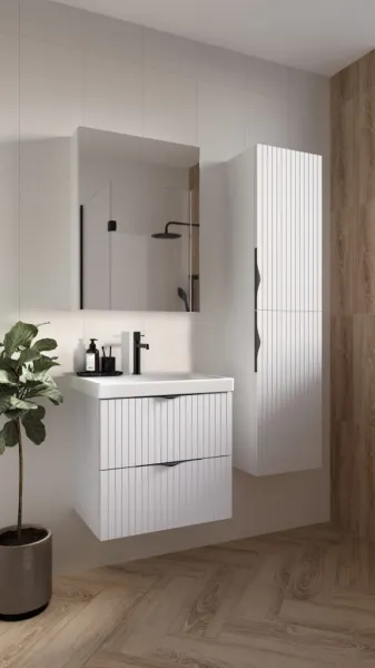 CERSANIT - NÁBYTKOVÝ STĹPIK TIRSO BIELA MAT DSM S1015-010