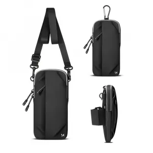 WOZINSKY WSDB-B Športové puzdro na rameno / taška BLACK