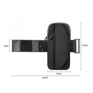 WOZINSKY WSDB-B Športové puzdro na rameno / taška BLACK