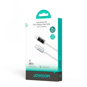 JOYROOM S-A55 StarFlight 30W Kábel USB-C / Lightning 1.2m biely