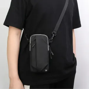 WOZINSKY WSDB-B Športové puzdro na rameno / taška BLACK