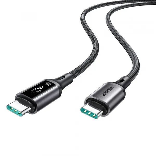 JOYROOM S-A60 StarTalk 100W Kábel USB-C / USB-C 1.2m čierny