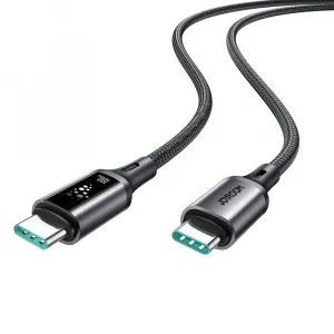 JOYROOM S-A60 StarTalk 100W Kábel USB-C / USB-C 1.2m čierny