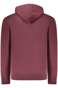 Pánska červená mikina na zips
