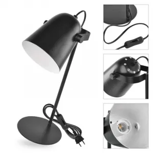 EMOS Stolní lampa Nina černá