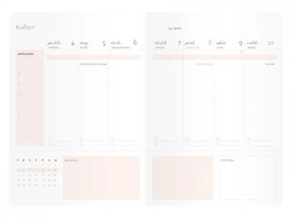 MFP papier s.r.o. MFP 7781522 Diář 2026 inspirační