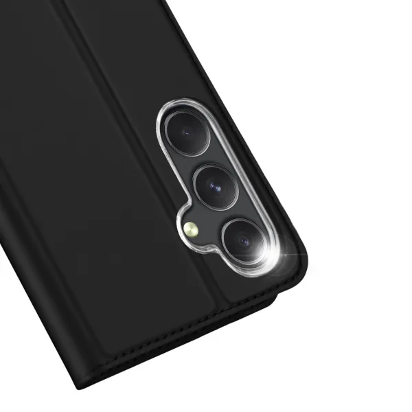 Dux Ducis Skin Pro knižkové puzdro na Samsung Galaxy S23 FE, čierne